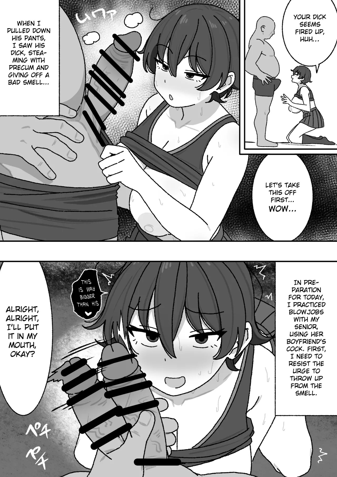 Because of the free meal program, poor students now have to take on part-time jobs. [English] [Gagak_Ireng] (rewrite) - Page 8