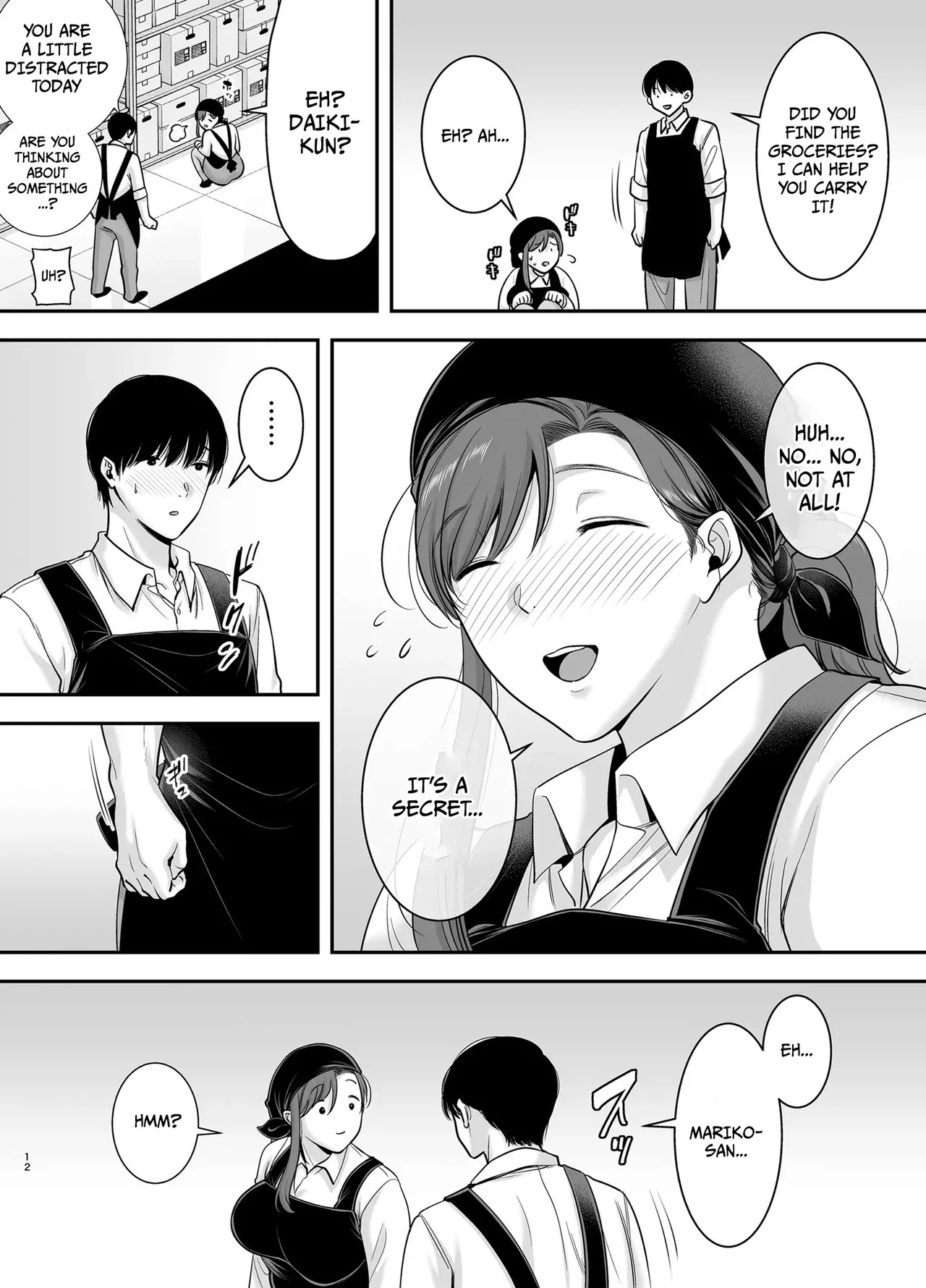[Ogon Shinshi Club (Cloudy)] Mariko-san to Boku ~Beit Saki no Hitozuma to no Furin Kankei~ | Mariko-san and Me ~An Affair with a Married Woman from My Part-Time Job~ 2 [English] - Page 11