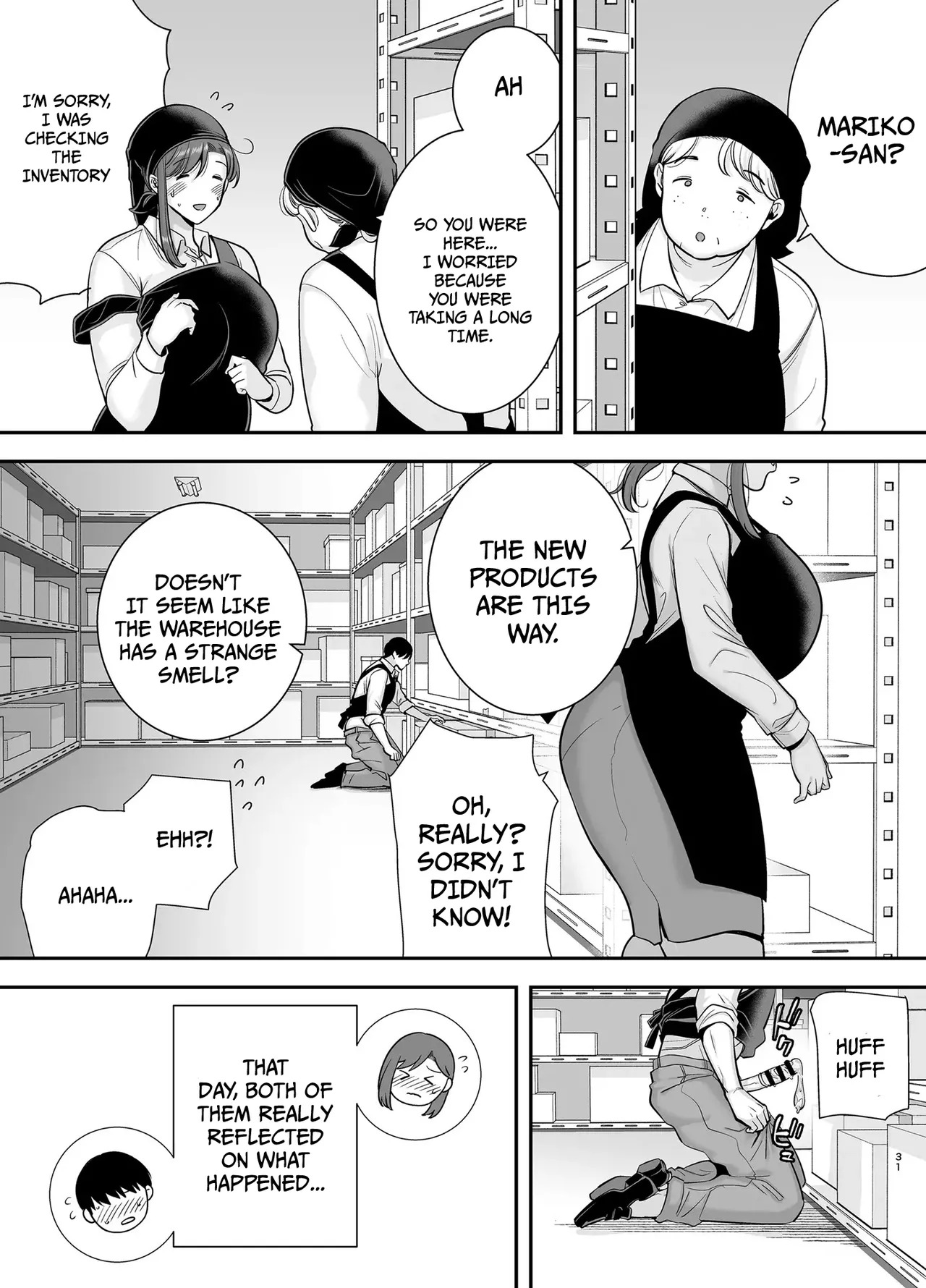 [Ogon Shinshi Club (Cloudy)] Mariko-san to Boku ~Beit Saki no Hitozuma to no Furin Kankei~ | Mariko-san and Me ~An Affair with a Married Woman from My Part-Time Job~ 2 [English] - Page 30