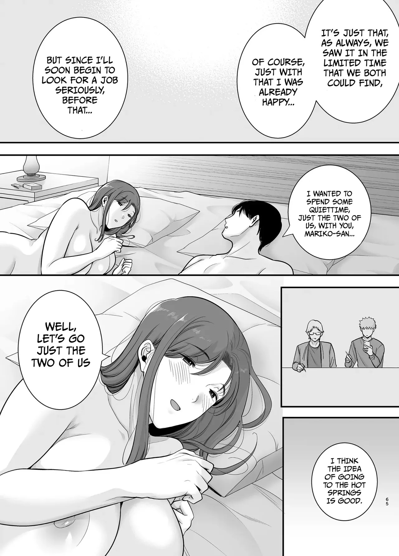 [Ogon Shinshi Club (Cloudy)] Mariko-san to Boku ~Beit Saki no Hitozuma to no Furin Kankei~ | Mariko-san and Me ~An Affair with a Married Woman from My Part-Time Job~ 2 [English] - Page 64