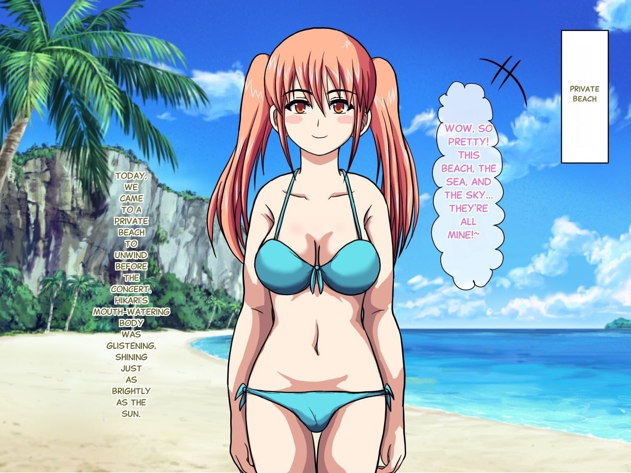 [Robo Ittetsu] Hypnosis Camera ~ Shooting a Sex PV with a Top Idol on a Southern Island - Page 33