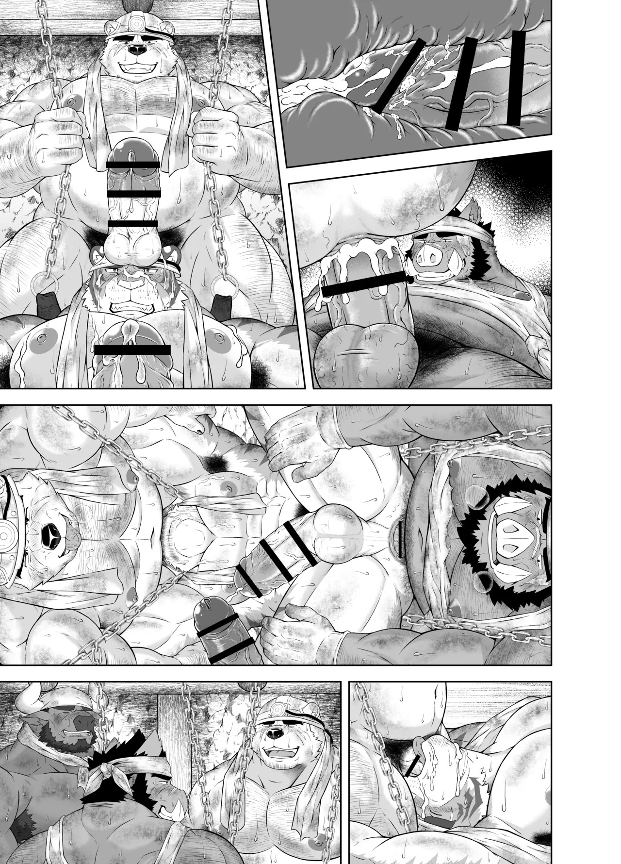 [Yakumi Logic (Yoshida Wasabi)] 炭坑夫の鞦韆 [Digital][Japanese/Notext] - Page 25