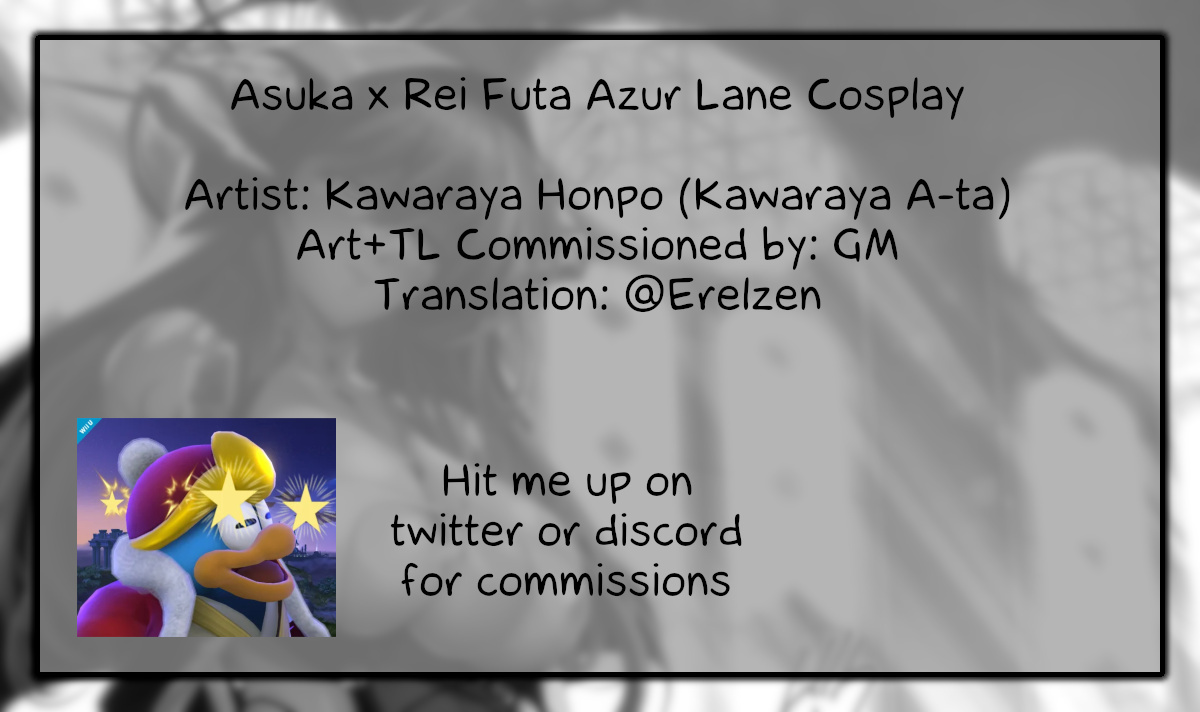 [Kawaraya Honpo (Kawaraya A-ta)] Asuka x Rei Futa Azur Lane Cosplay Set (Neon Genesis Evangelion) [English] [Erelzen] - Page 26