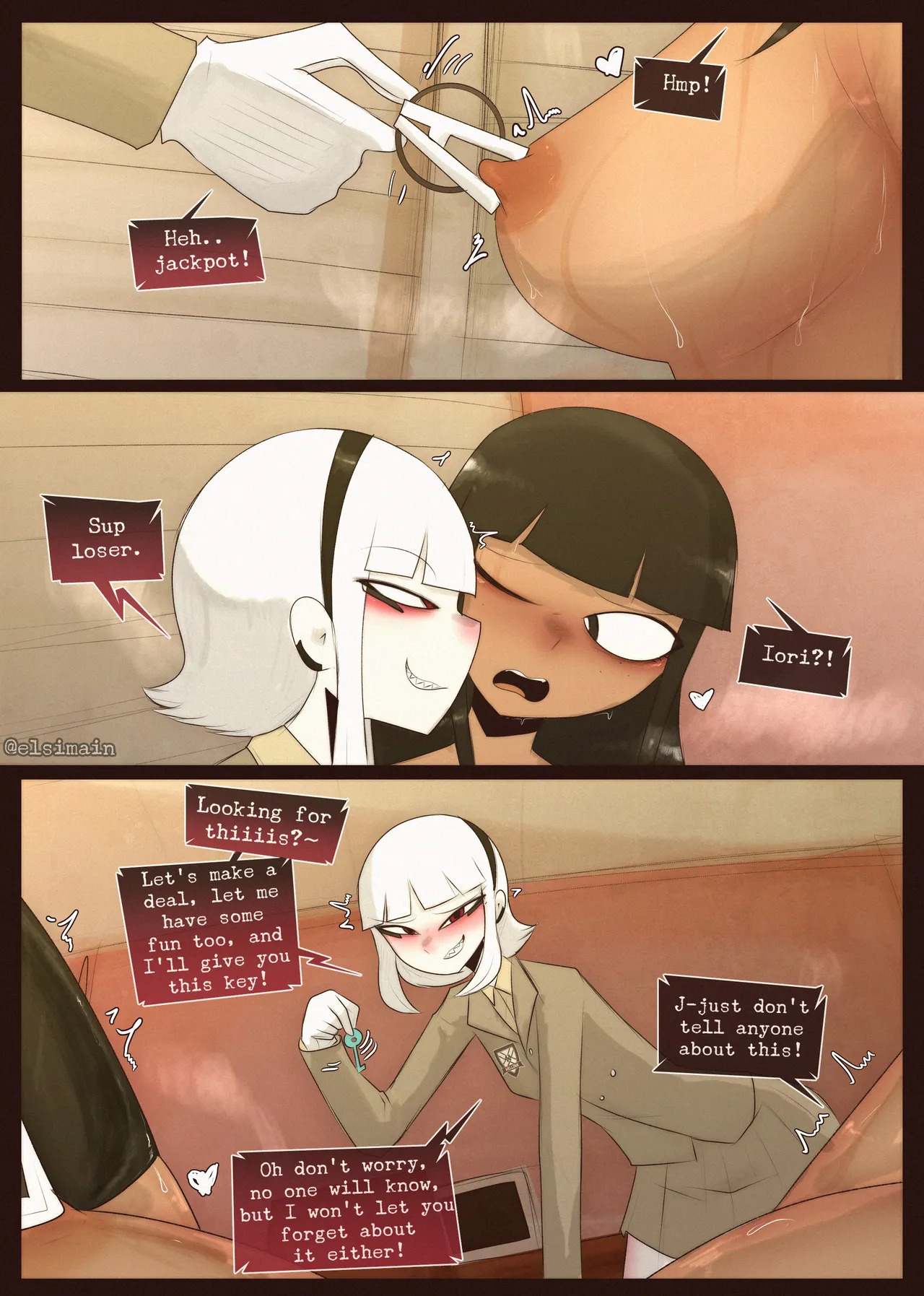 [ElsiMain] Home alone bondage! - Page 9