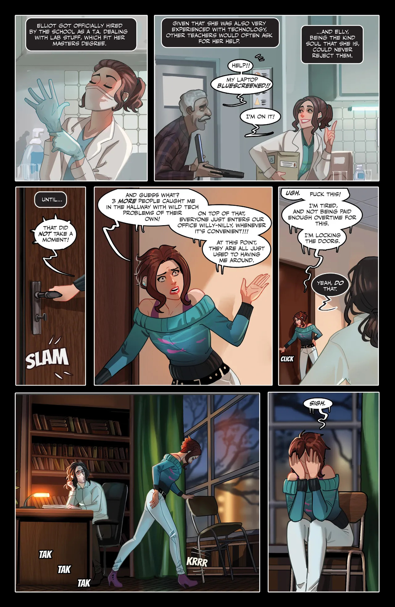 [Shiniez] Crimson After Hours - Volume 1 [Digital Edition] - Page 110