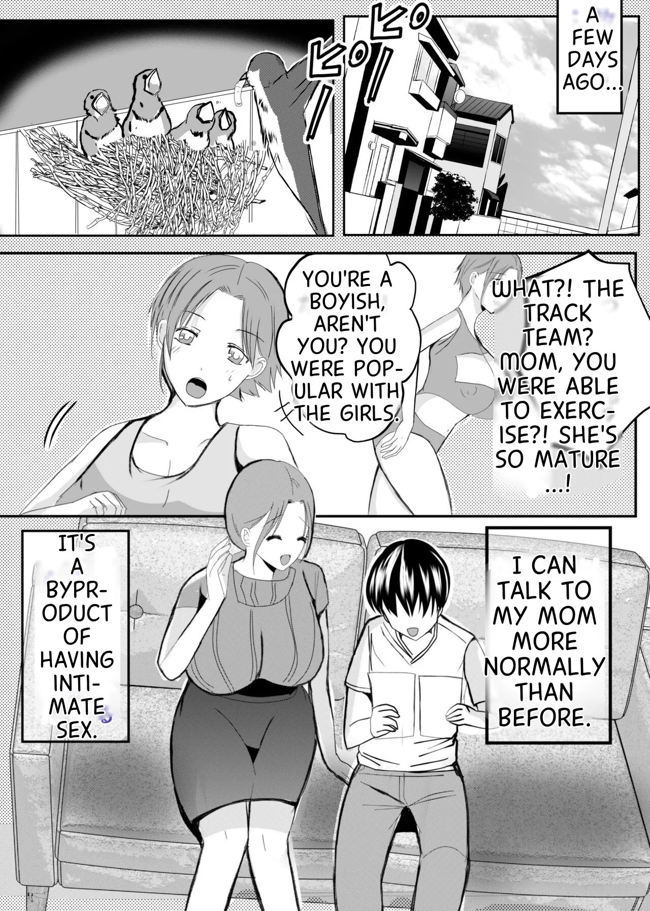 [Yamamoto Mugi] Bonyuu Kaa-san no Naka ni Modoritai 3 Kouhen - Koibito ni Natta Kaa-san ni Yasashiku Sei Sakushu Sareru Ore - Page 33