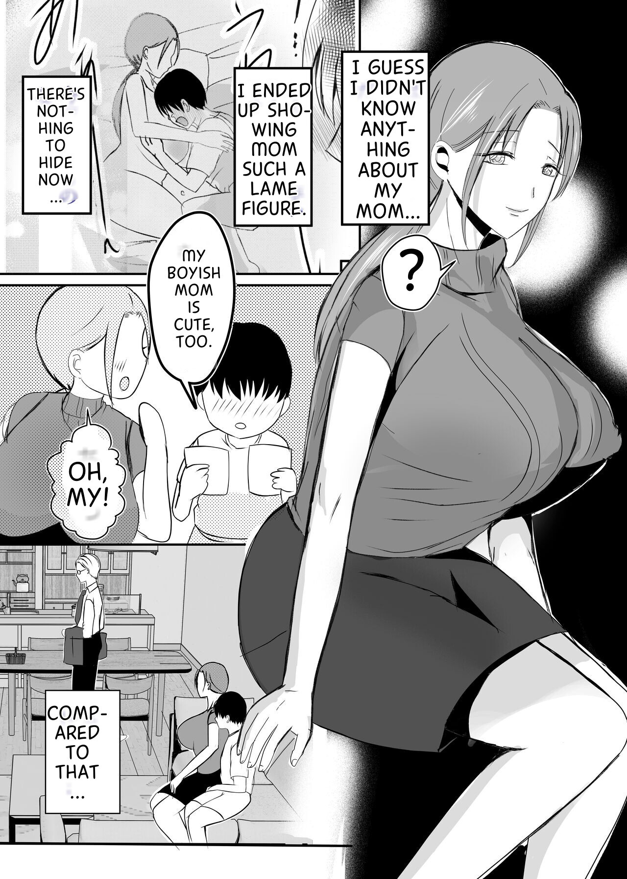 [Yamamoto Mugi] Bonyuu Kaa-san no Naka ni Modoritai 3 Kouhen - Koibito ni Natta Kaa-san ni Yasashiku Sei Sakushu Sareru Ore - Page 34
