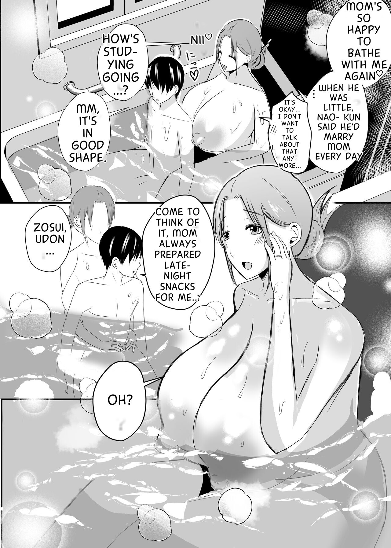 [Yamamoto Mugi] Bonyuu Kaa-san no Naka ni Modoritai 3 Kouhen - Koibito ni Natta Kaa-san ni Yasashiku Sei Sakushu Sareru Ore - Page 40