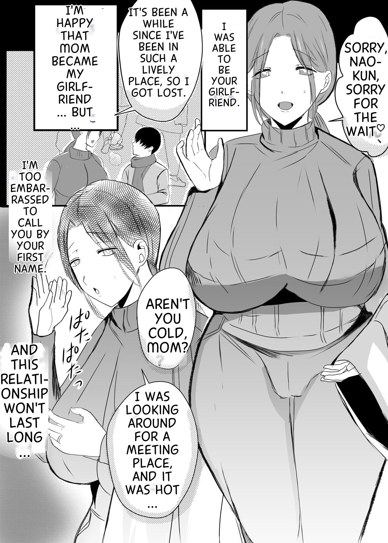 [Yamamoto Mugi] Bonyuu Kaa-san no Naka ni Modoritai 3 Kouhen - Koibito ni Natta Kaa-san ni Yasashiku Sei Sakushu Sareru Ore - Page 49
