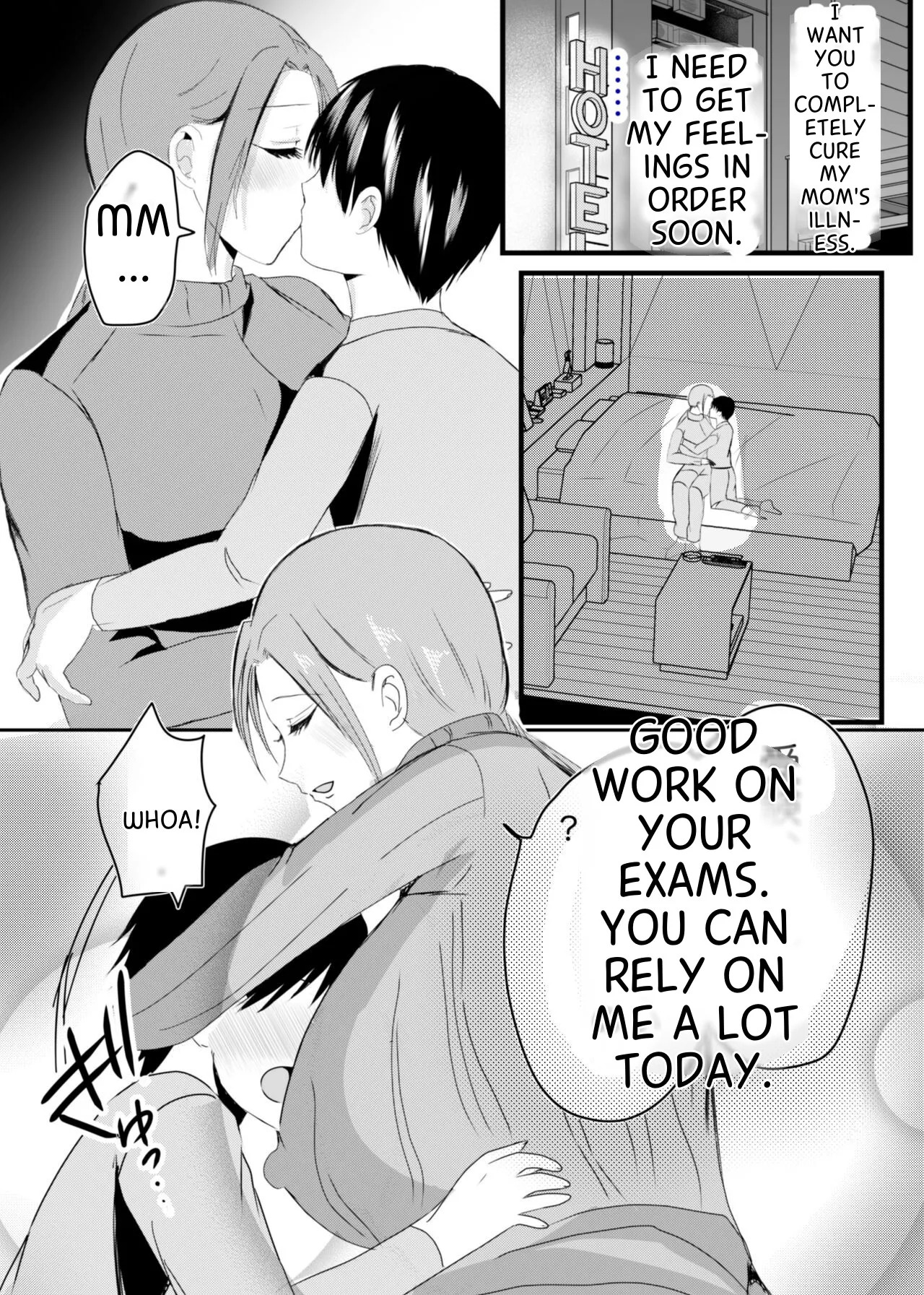 [Yamamoto Mugi] Bonyuu Kaa-san no Naka ni Modoritai 3 Kouhen - Koibito ni Natta Kaa-san ni Yasashiku Sei Sakushu Sareru Ore - Page 52