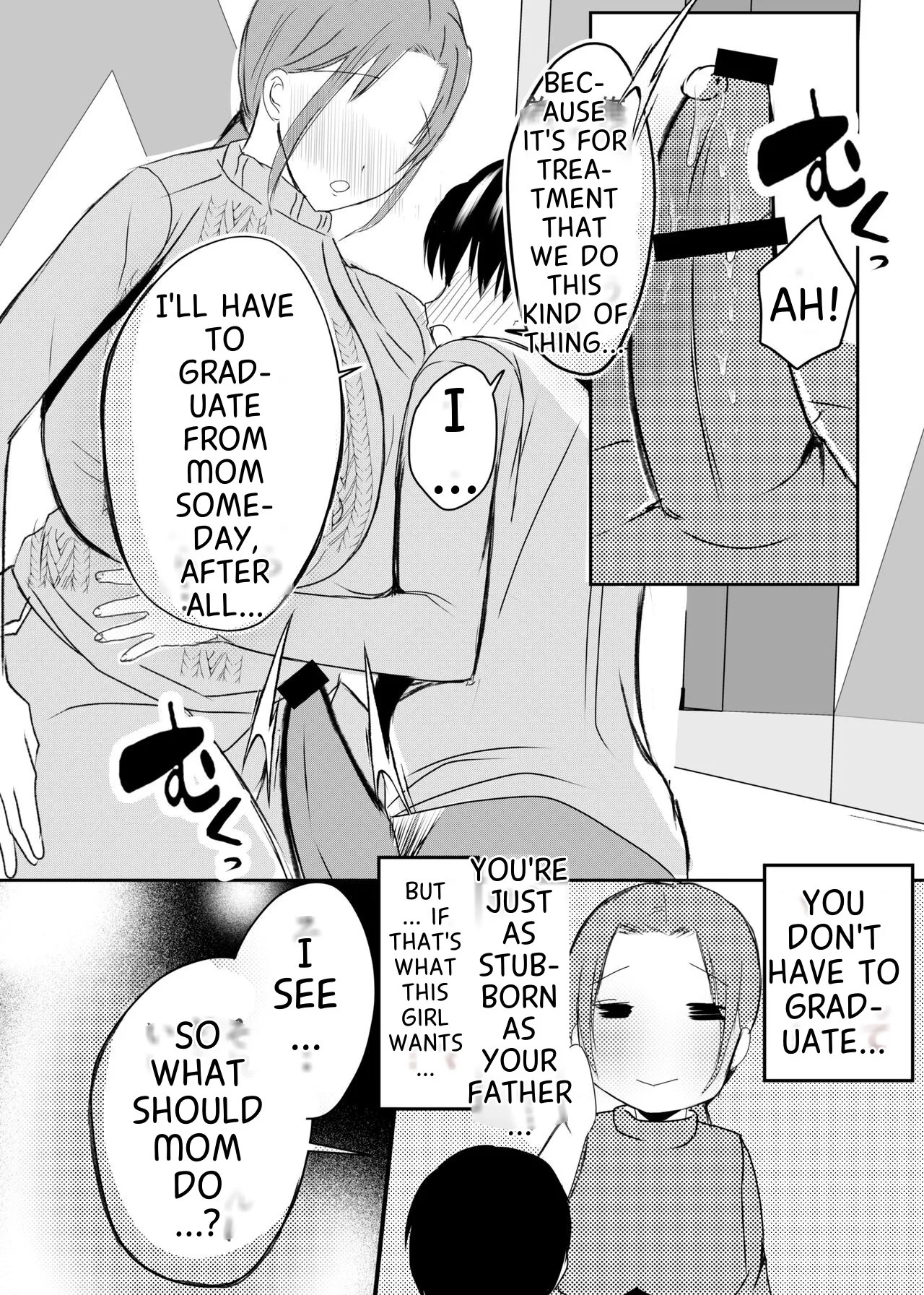 [Yamamoto Mugi] Bonyuu Kaa-san no Naka ni Modoritai 3 Kouhen - Koibito ni Natta Kaa-san ni Yasashiku Sei Sakushu Sareru Ore - Page 53