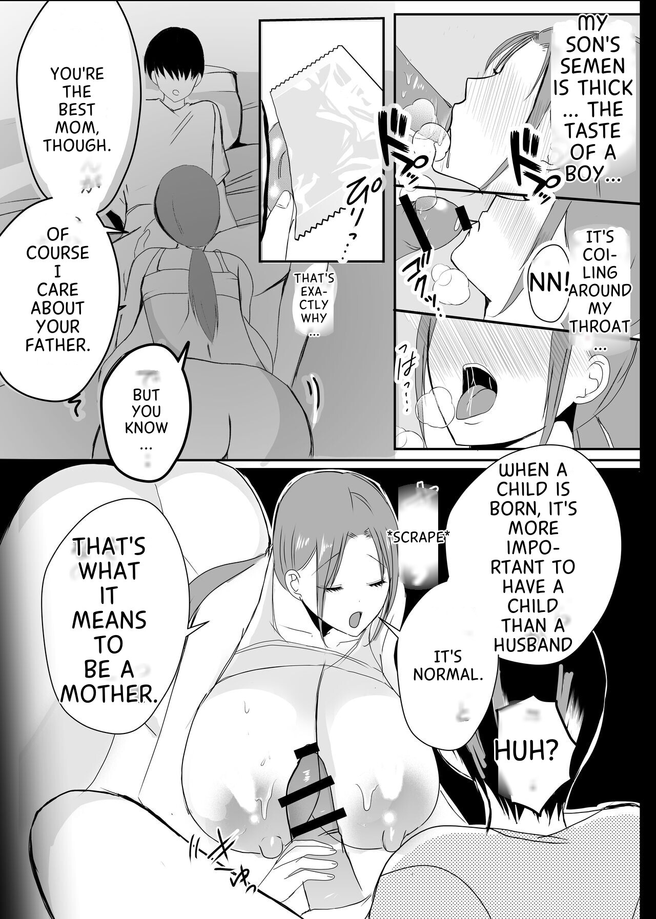 [Yamamoto Mugi] Bonyuu Kaa-san no Naka ni Modoritai 3 Kouhen - Koibito ni Natta Kaa-san ni Yasashiku Sei Sakushu Sareru Ore - Page 61