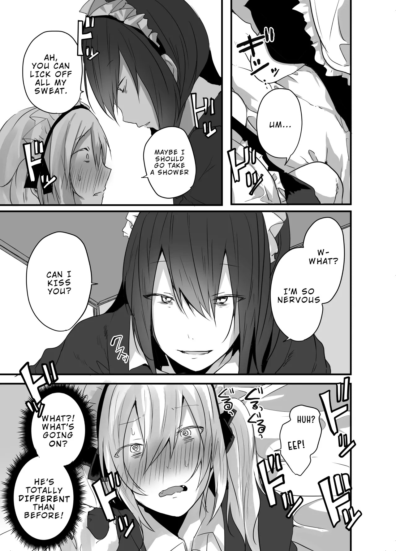 [Neko Daishuurai] Choroi Josou Danshi ni Hamete Nakadashi Pako | Easy‑to‑seduce Cross‑dressing Boy [LKK•Scans] [English] - Page 12