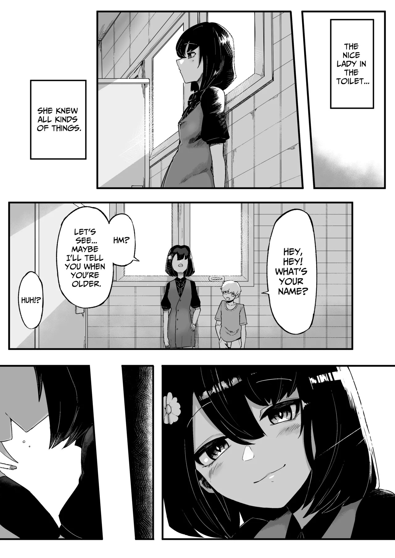 [Aimai no Wakusei (Nabatani Kinoko)] Toilet no Hanabirako-san | Hanako of the Toilet [English] [lethal dolphin] - Page 11