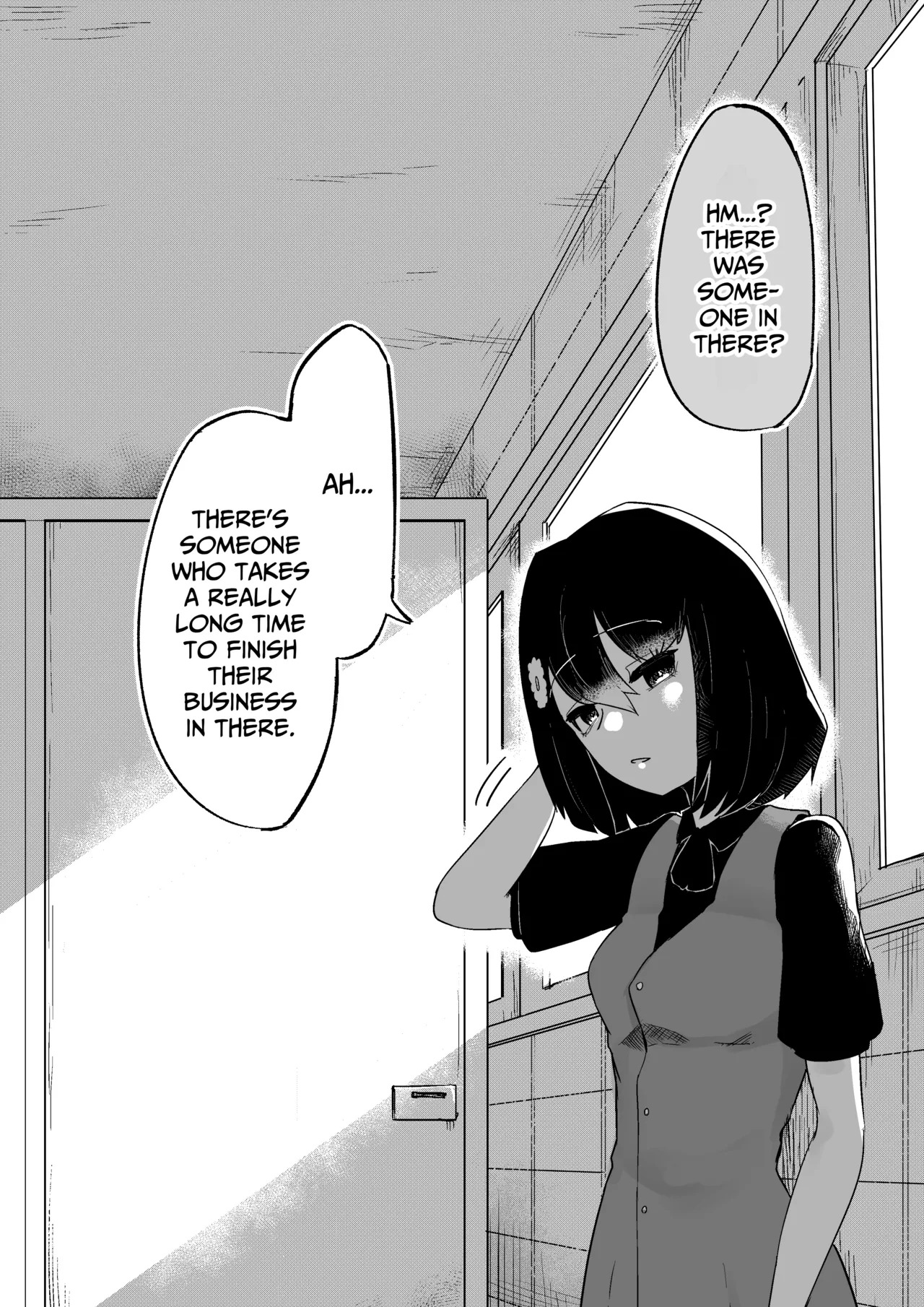 [Aimai no Wakusei (Nabatani Kinoko)] Toilet no Hanabirako-san | Hanako of the Toilet [English] [lethal dolphin] - Page 38