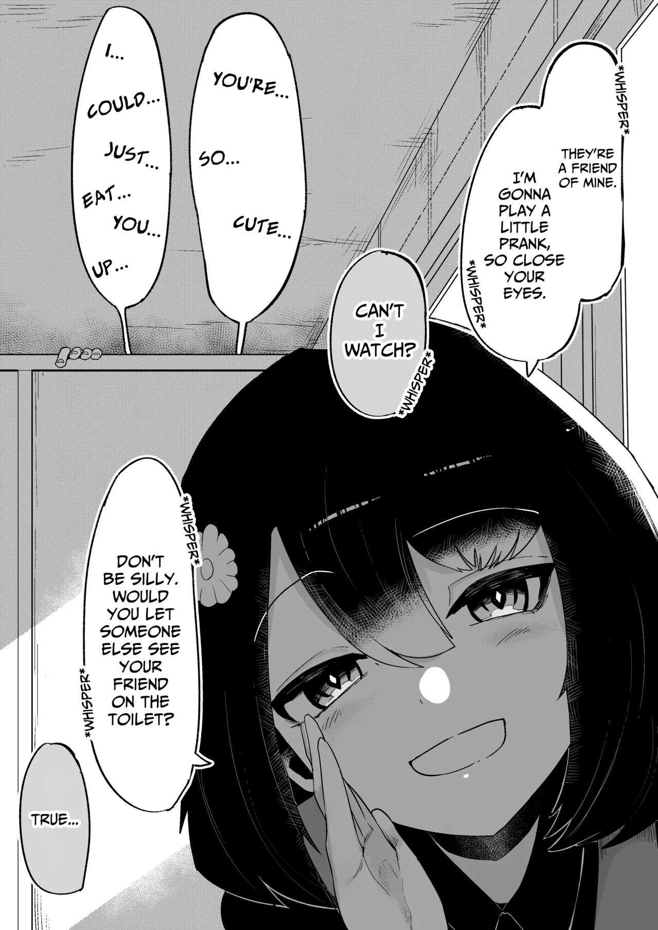 [Aimai no Wakusei (Nabatani Kinoko)] Toilet no Hanabirako-san | Hanako of the Toilet [English] [lethal dolphin] - Page 39