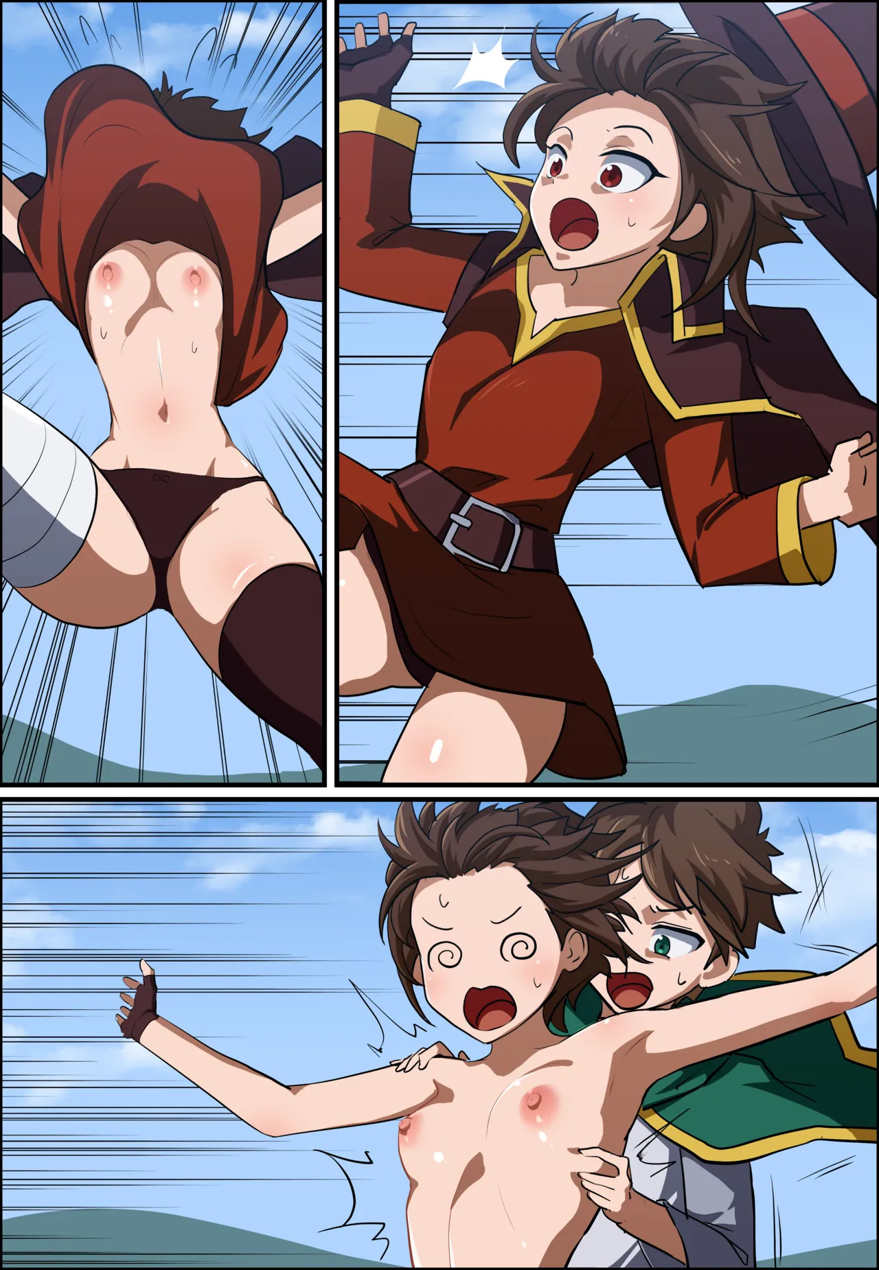 [Khear] KONOSUBA - Kazuma Satou / Aqua / Megumin / Darkness - Page 9