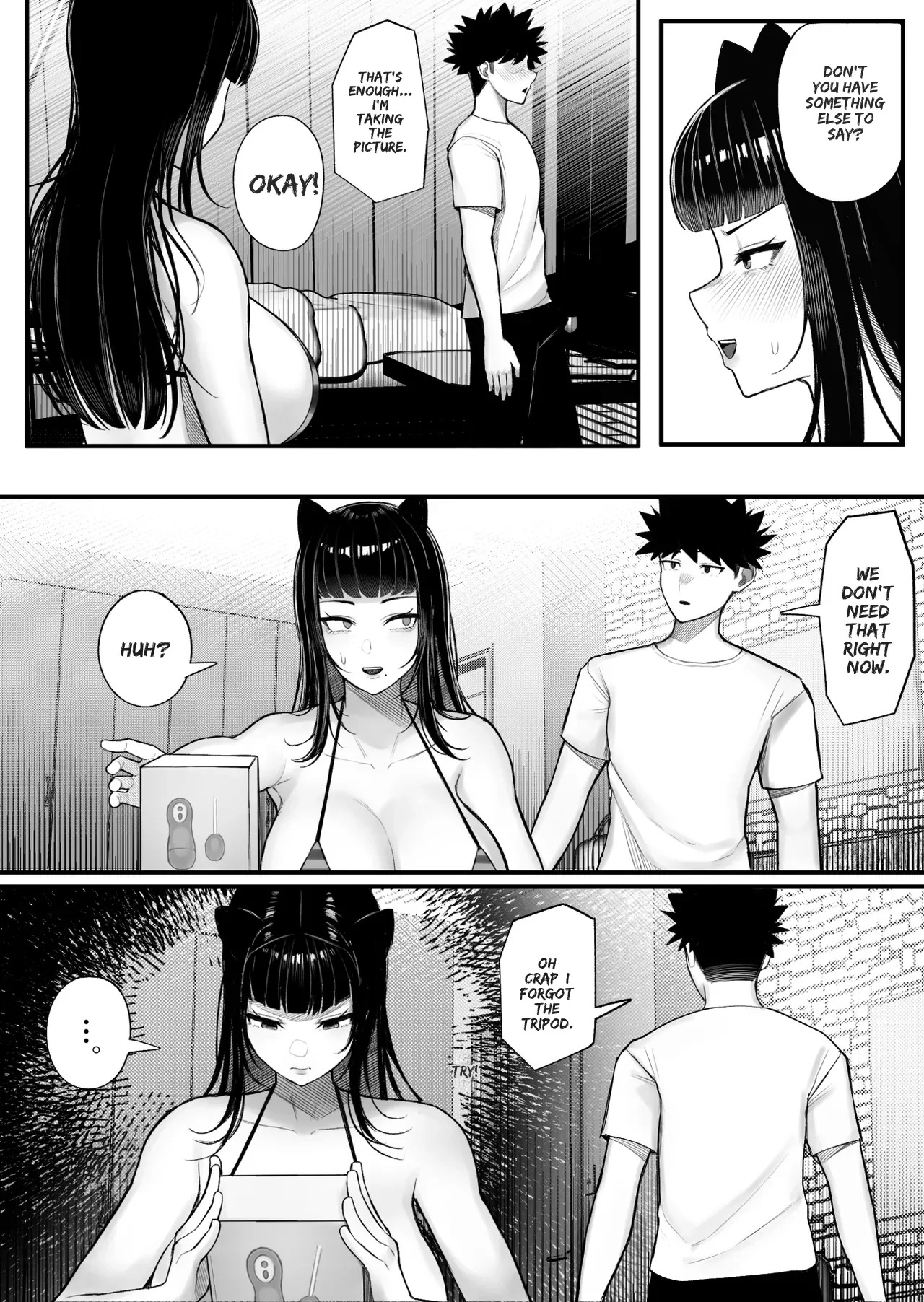 [Kurukuru] Baka Kanojo ga Hamedori Hamatte Baka-Sex wo Toukou Suru Hanashi - Page 13