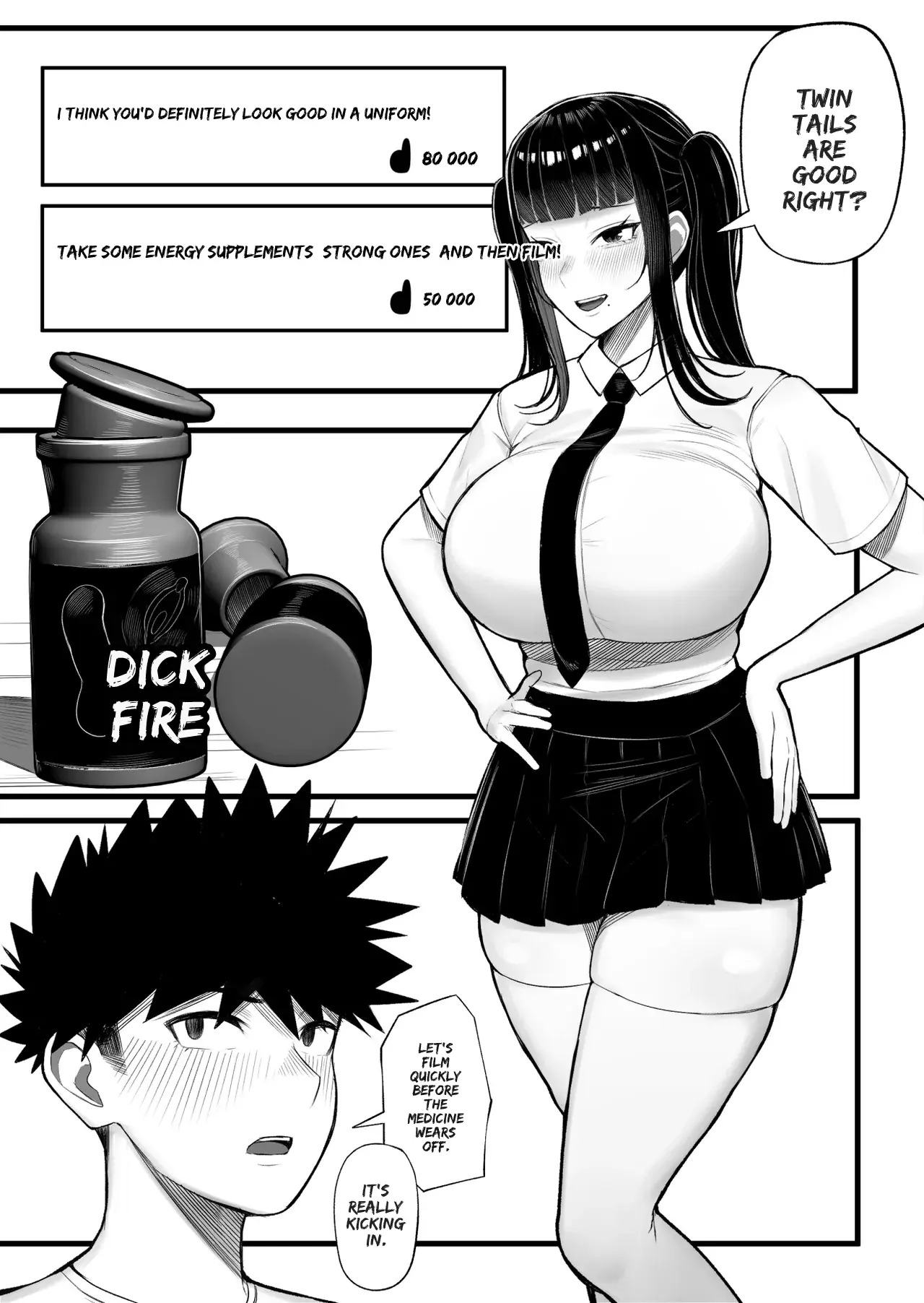 [Kurukuru] Baka Kanojo ga Hamedori Hamatte Baka-Sex wo Toukou Suru Hanashi - Page 46