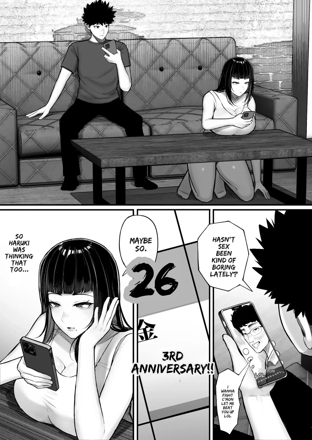 [Kurukuru] Baka Kanojo ga Hamedori Hamatte Baka-Sex wo Toukou Suru Hanashi - Page 5