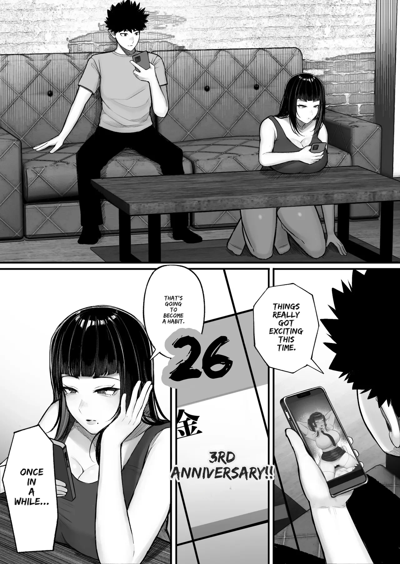 [Kurukuru] Baka Kanojo ga Hamedori Hamatte Baka-Sex wo Toukou Suru Hanashi - Page 55