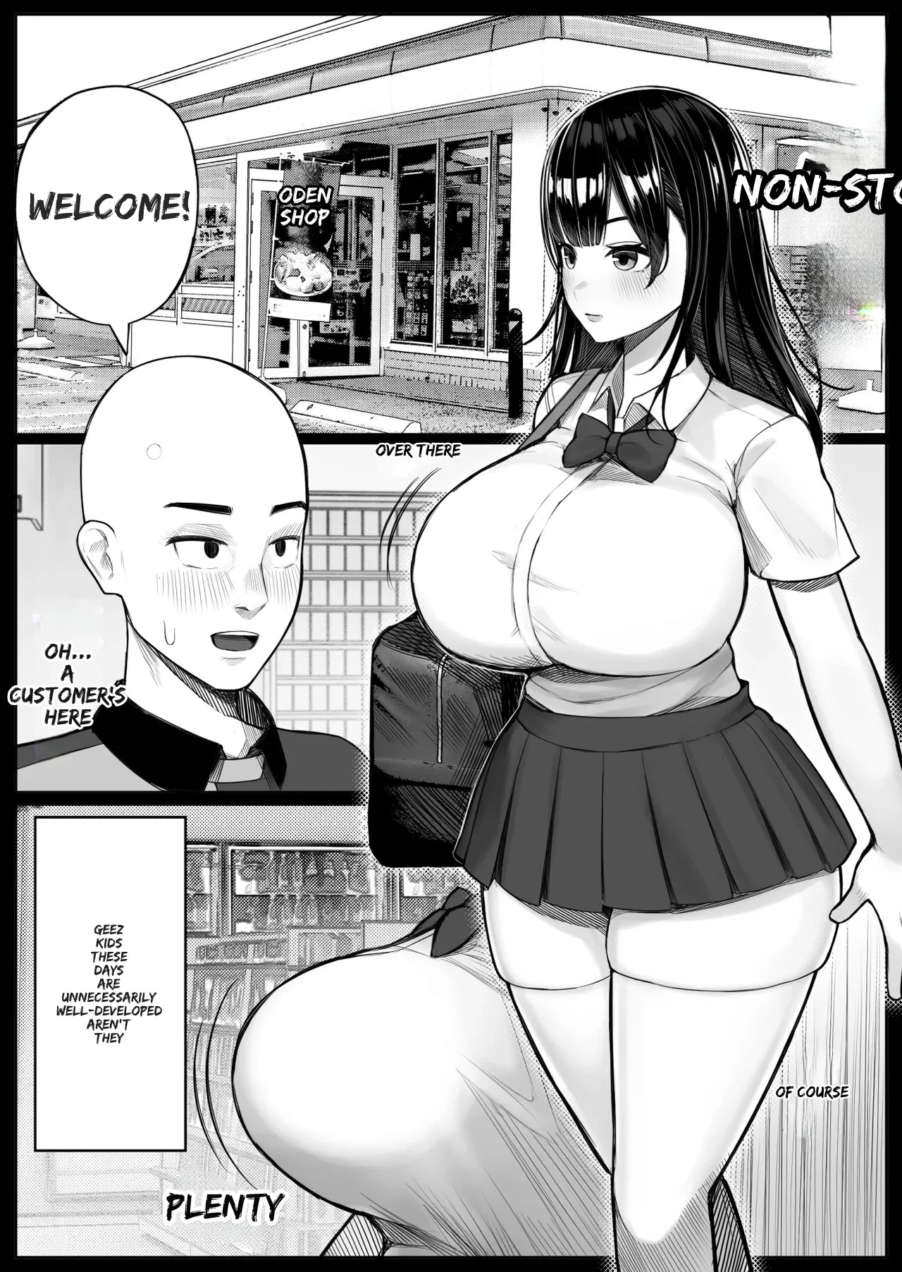 [Kurukuru] Mesugaki Bakunyuu Roshutsu J ￮ ni Namaiki ni mo Nama Iki Shita Hanashi - Page 3