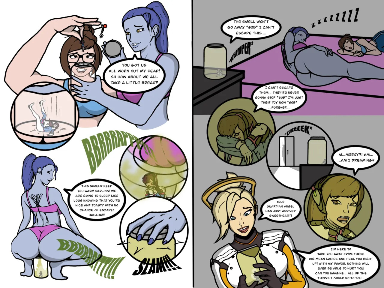 [Ourcouncil] Widow And Mei’s Big Booty Play - Page 9