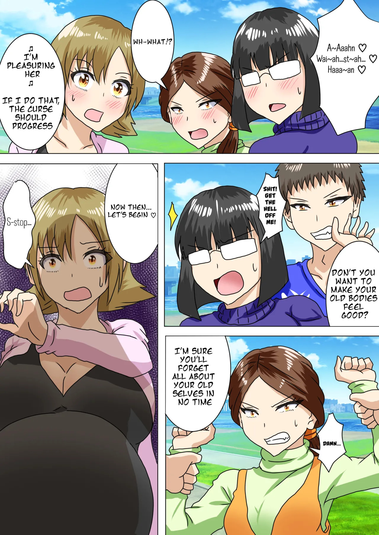 [Medarururu] When I Woke Up in the Morning, I Had Become a Huge-Breasted Pregnant Woman... [English][MTL] - Page 11