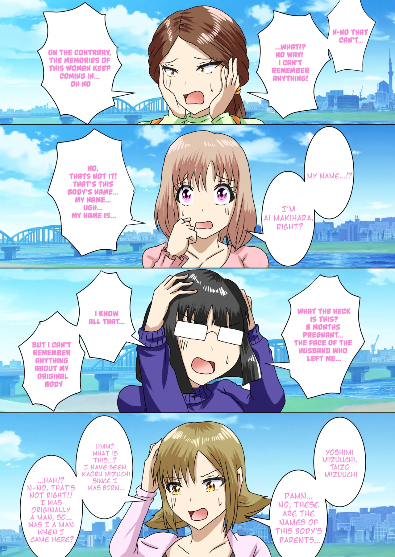 [Medarururu] When I Woke Up in the Morning, I Had Become a Huge-Breasted Pregnant Woman... [English][MTL] - Page 18