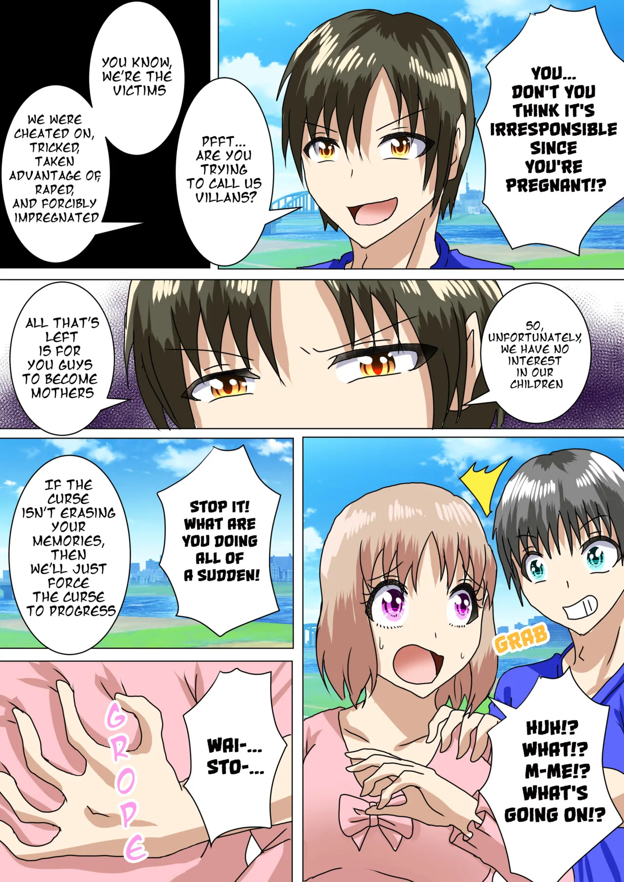[Medarururu] When I Woke Up in the Morning, I Had Become a Huge-Breasted Pregnant Woman... [English][MTL] - Page 9