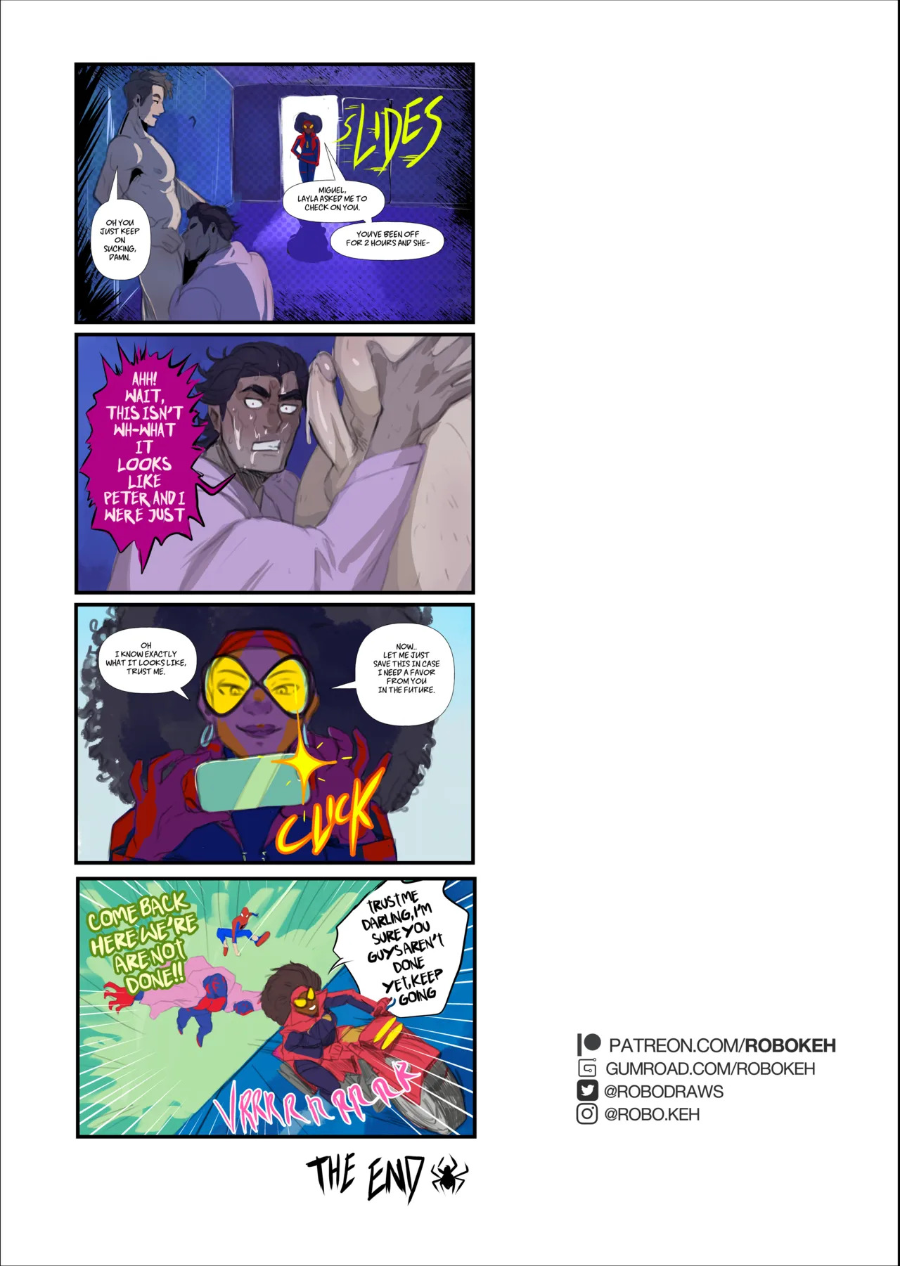 [Robokeh] Spiderdads Into the spiderverse | 蜘蛛侠爹地宇宙 [English/Chhinese] [马栏山汉化] - Page 11