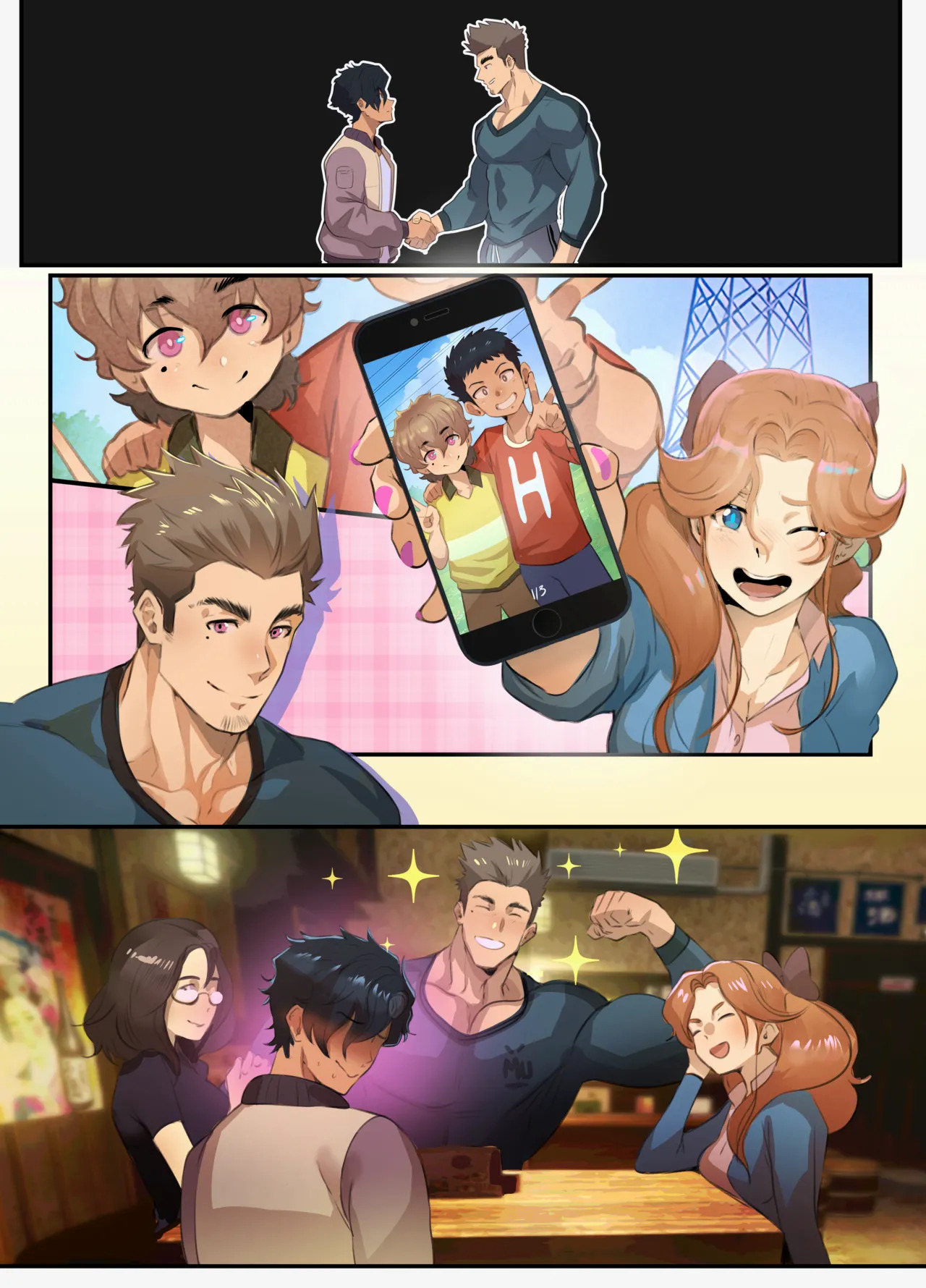 [Robokeh] Re-union 1-2 /Original [English/notext] - Page 91