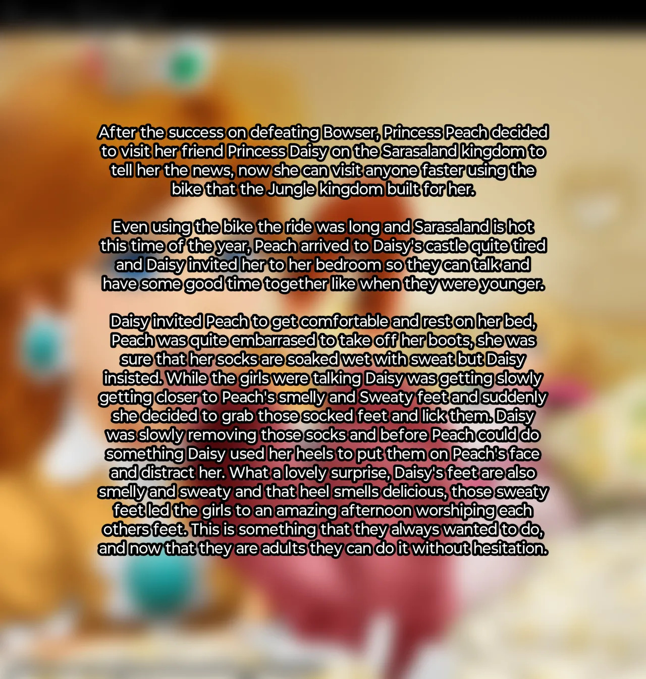 randomuseragain2016 - Peach Collection: Princess Peach Feet and Nylon Socks + Princess Peach and Princess Daisy Foot Worship (The Super Mario Bros. Movie) + Samus Aran and Peach foot worship - Page 23