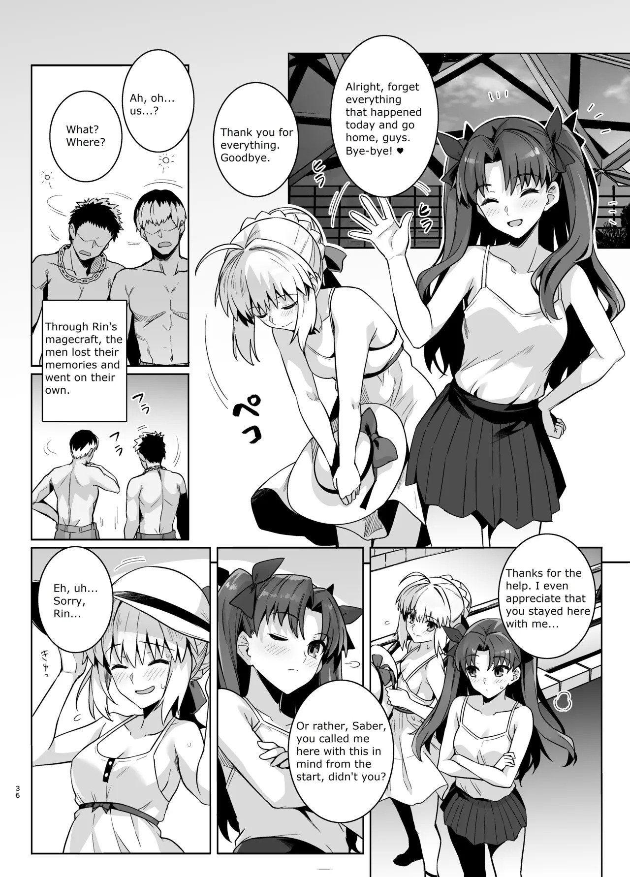 [Royal Bitch (haruhisky)] Saber-san Yarimoku Nanpamachi Pool Hen (Fate/stay night) [English] [Digital] - Page 35