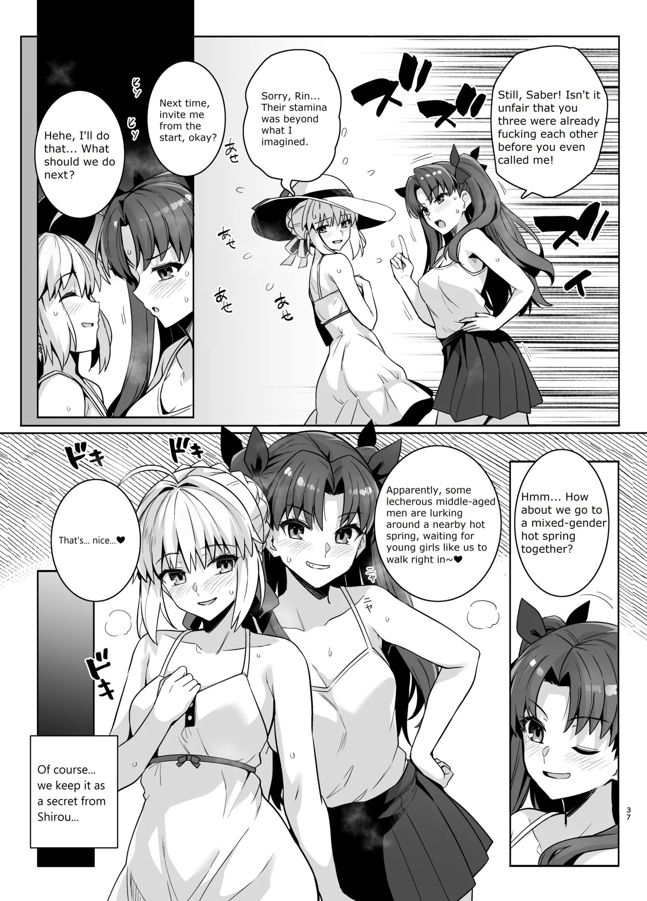 [Royal Bitch (haruhisky)] Saber-san Yarimoku Nanpamachi Pool Hen (Fate/stay night) [English] [Digital] - Page 36