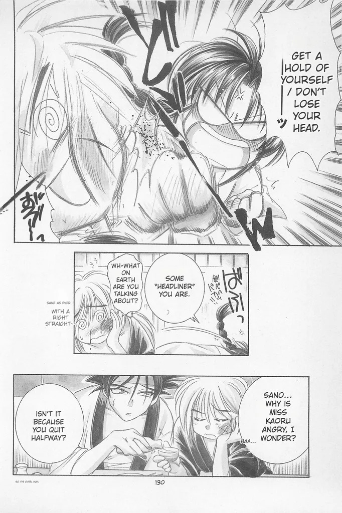 [Yamaguchirou (Yamaguchi Shinji)] Taboo II (Rurouni Kenshin) - Page 130