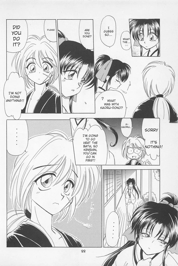 [Yamaguchirou (Yamaguchi Shinji)] Taboo II (Rurouni Kenshin) - Page 22