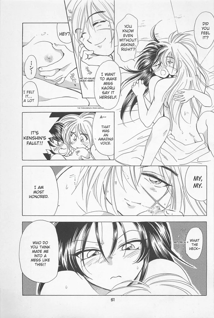 [Yamaguchirou (Yamaguchi Shinji)] Taboo II (Rurouni Kenshin) - Page 51