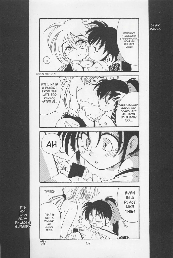 [Yamaguchirou (Yamaguchi Shinji)] Taboo II (Rurouni Kenshin) - Page 57
