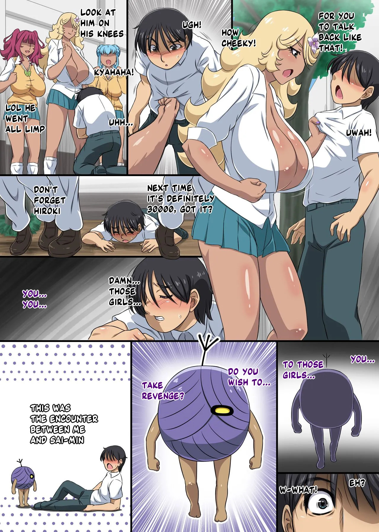 [Execio (Yukimaru.)] Totsuzen, Saimin Nouryoku ga Kaika Shita node Ijimekko Yankee to Akogare no Onna Kyoushi no Bakunyuu o Fukujuu Sasechatta Hanashi [English] [RScott] - Page 4