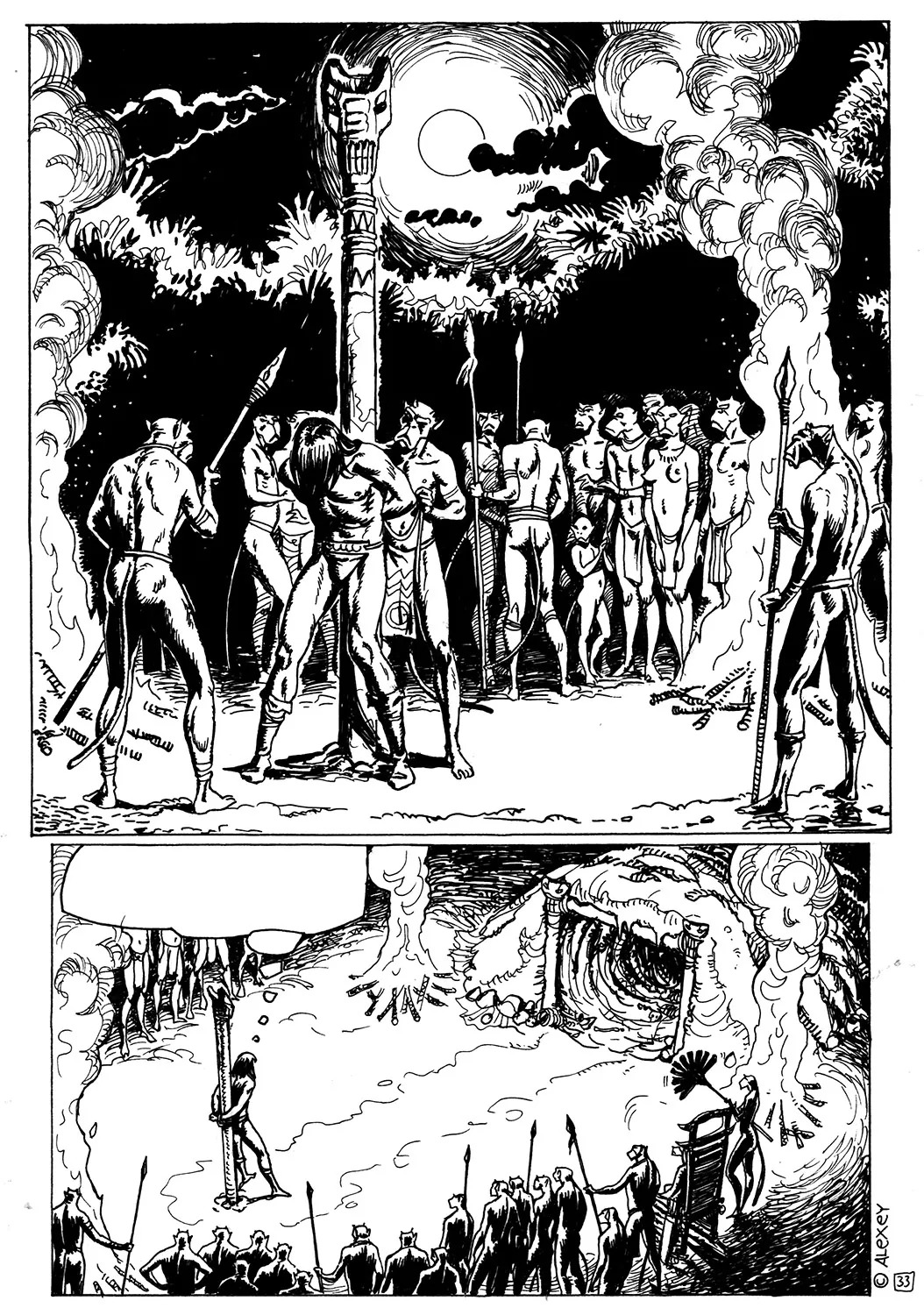 Olekisy Lipatov Old Comic - Page 33