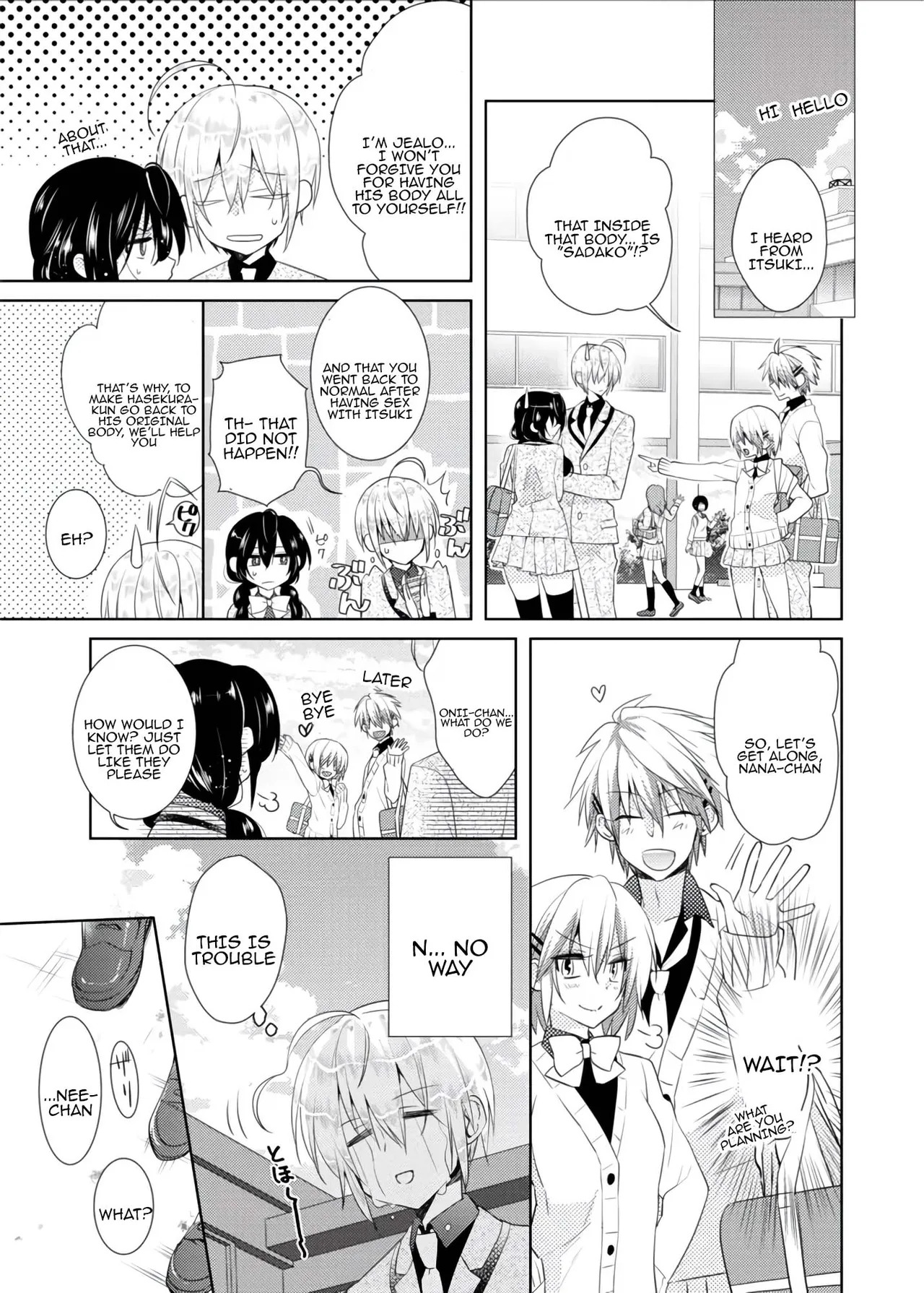 [Satoru] nikutai change. ～Oni-chan no karada de iku nante!!～ | Body change. ~ Cumming with Onii-chan's body!!～2 [Tenuous Scans] - Page 18