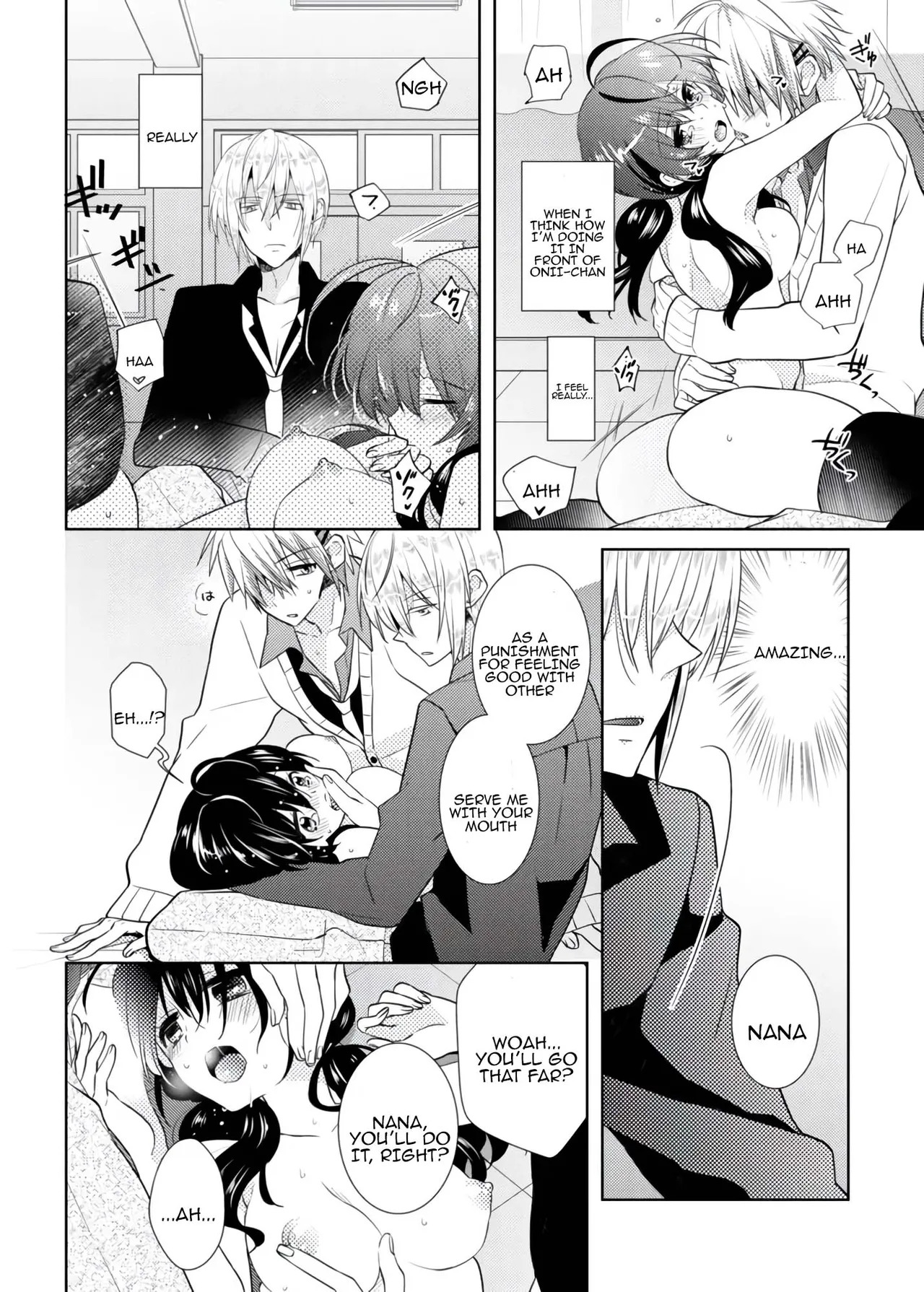 [Satoru] nikutai change. ～Oni-chan no karada de iku nante!!～ | Body change. ~ Cumming with Onii-chan's body!!～2 [Tenuous Scans] - Page 35