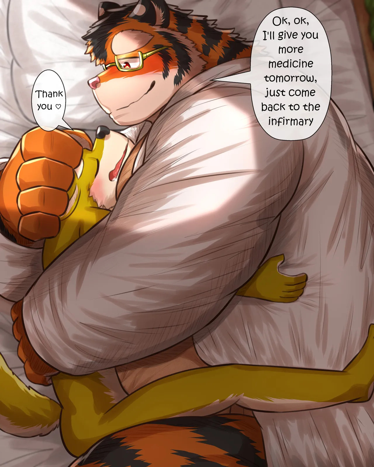 [Higirai] Mr. Tiger, the School Nurse (English) - Page 10