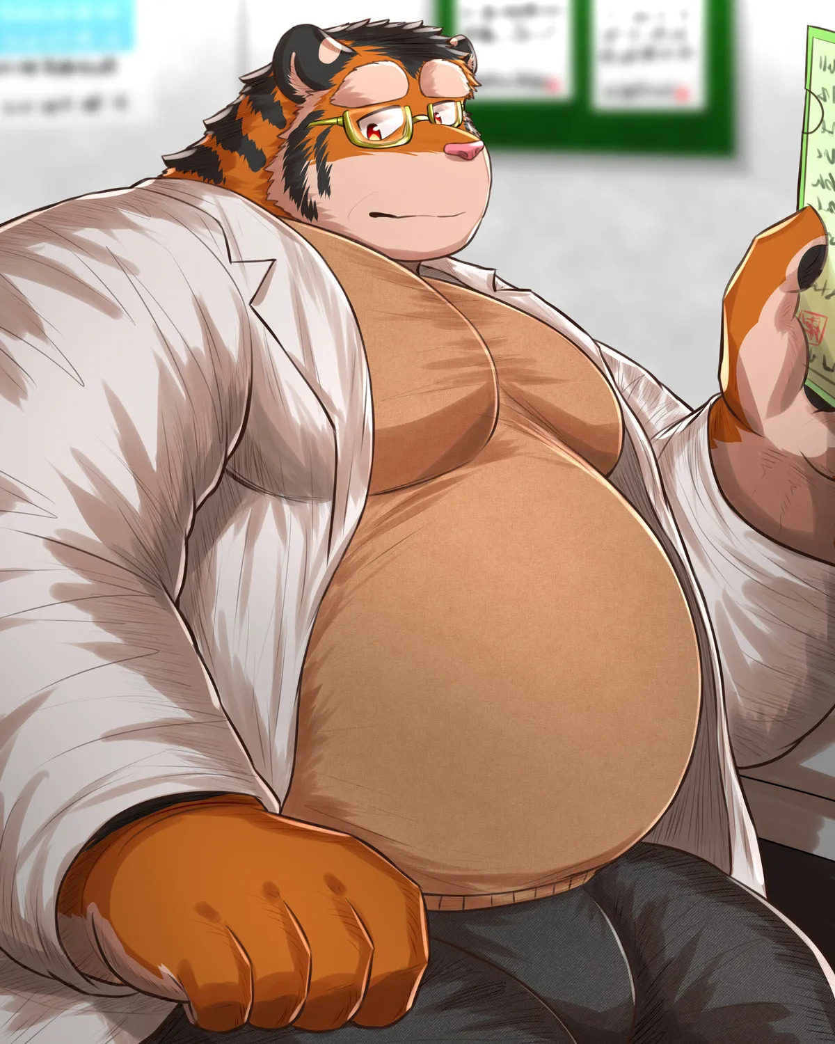 [Higirai] Mr. Tiger, the School Nurse (English) - Page 23