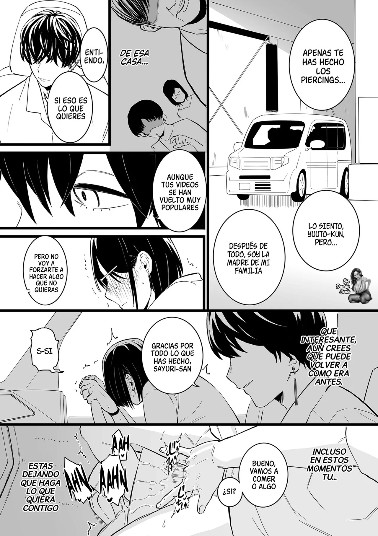 [Choma] 人妻とピアス 前編 | Mujer Casada Y Piercings (Parte 2) - Page 13