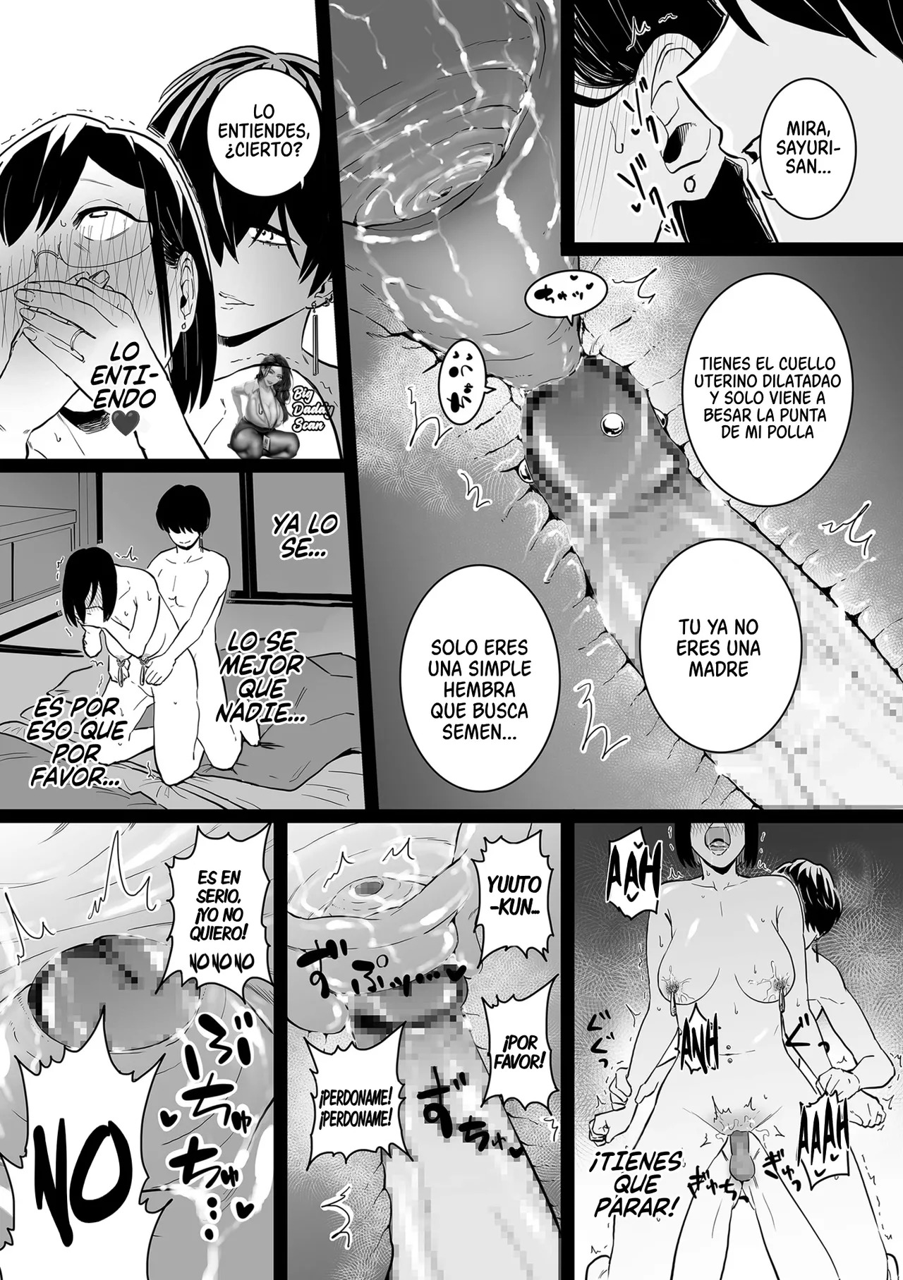 [Choma] 人妻とピアス 前編 | Mujer Casada Y Piercings (Parte 2) - Page 24