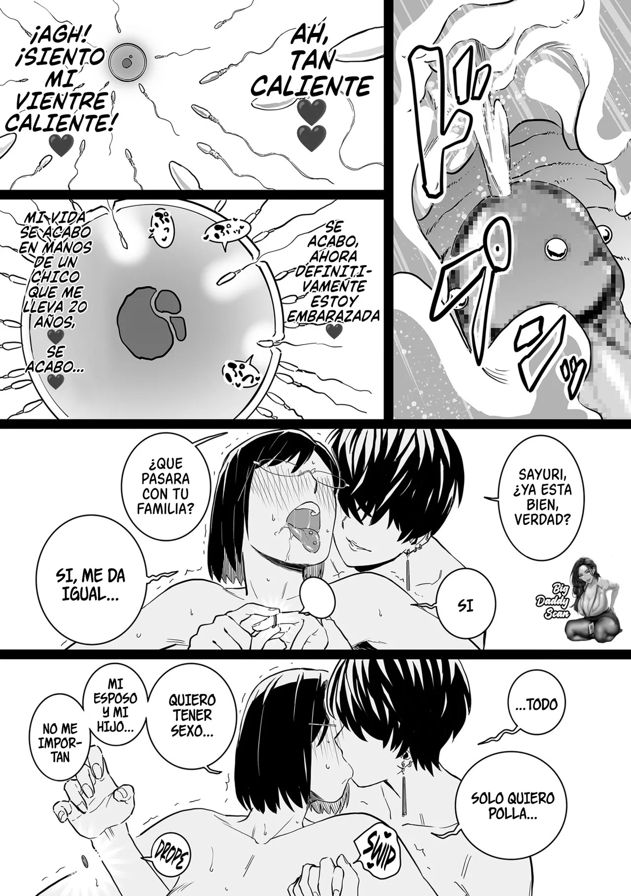 [Choma] 人妻とピアス 前編 | Mujer Casada Y Piercings (Parte 2) - Page 27