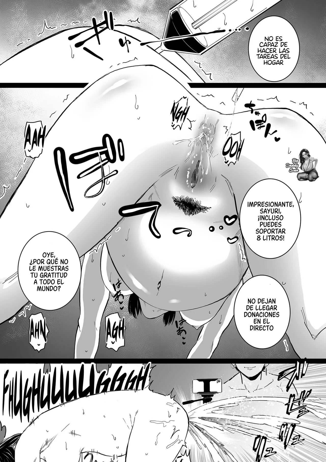 [Choma] 人妻とピアス 前編 | Mujer Casada Y Piercings (Parte 2) - Page 9