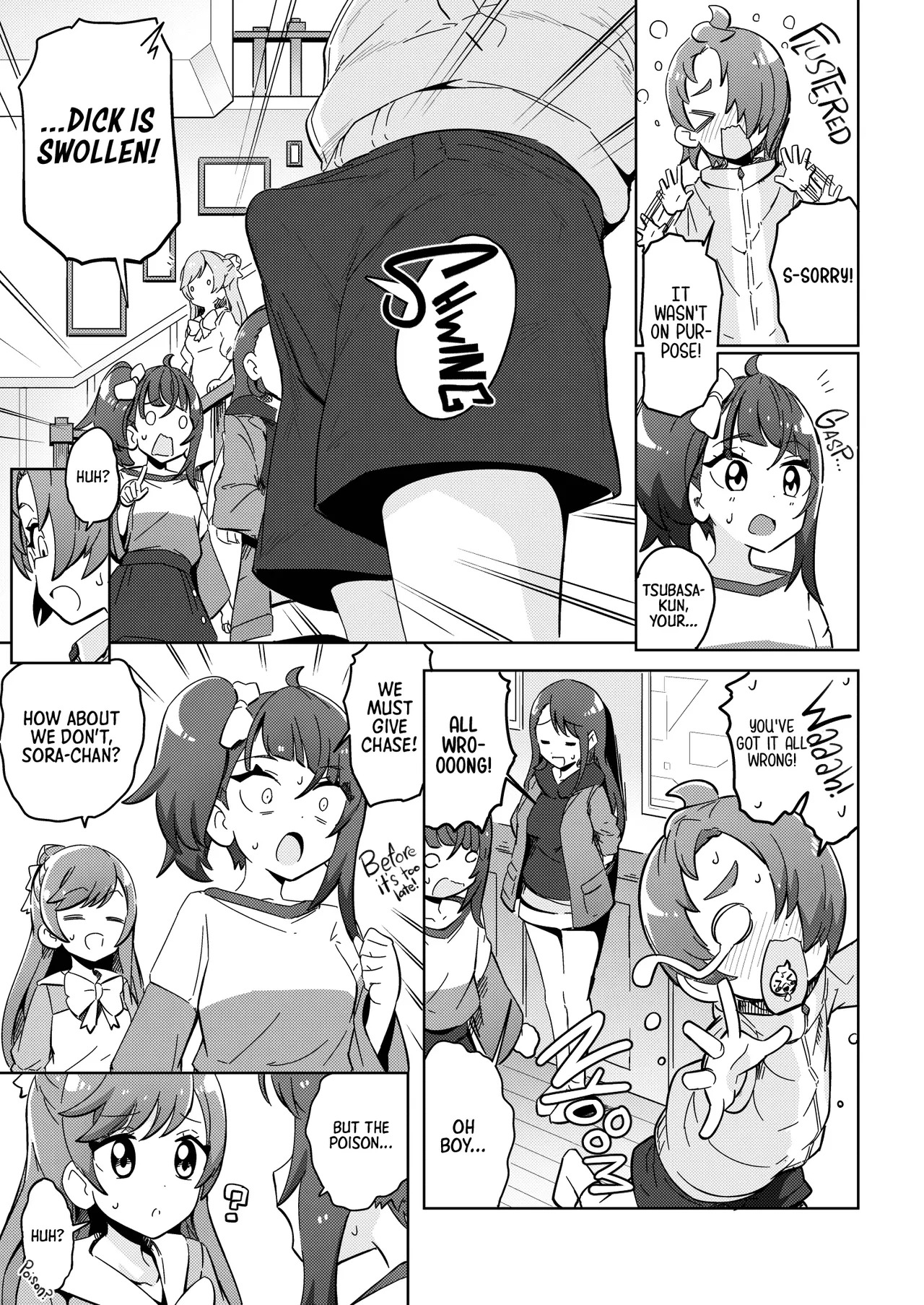 [Mannen Dokodoko Dondodoko (Tottotonero Tarou.)] Sora Damasare-ru | Sora's Being Bamboozled 2 (Hirogaru Sky! Precure) [English] [Digital] - Page 14